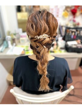 マイクローゼット(my closet) ヘアセット/ヘアアレンジ/結婚式お呼ばれヘア