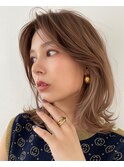 韓国レイヤー20代30代40代大人ベージュ髪質改善【梅田】