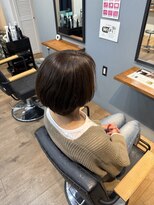 レアレア ヘアアンドライフ(LeaLea)&nbsp;黒髪/クラゲヘアー/オリーブグレー/小顔/ココアベージュ/伊丹