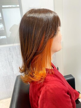 インナーデザイン×ビタミンカラーオレンジ