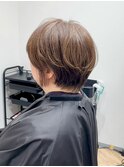 【力丸】上品さ引き出すショート