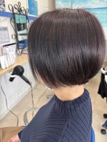 アクアリッシュ ヘアー(Aqualish Hair)&nbsp;前下がりショートボブ