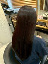 ヘアリゾート粋 トゥジュ 池袋東口店(tujuh)&nbsp;艶髪/ストレートヘア/ダークブラウン
