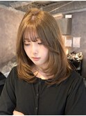 《鈴木茉奈》マロンベージュ/ブリーチ/大宮/埼玉