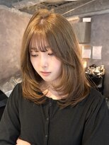 エルバイラビス 大宮(elu by lovis)&nbsp;《鈴木茉奈》マロンベージュ/ブリーチ/大宮/埼玉