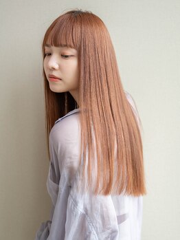 スリーランドメゾン 鶴見区横堤(THREELAND maison)の写真/ダメージ補修×艶感UP◎髪質改善カラーで美髪に*[横堤/髪質改善/髪質改善カラー/ヘッドスパ/学割U24/men's]