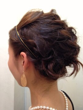 チクロヘアー(Ticro hair) 【Ticro Ooishi Style】アップスタイル