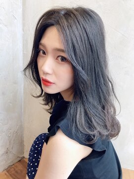 アフロート ルヴア(AFLOAT RUVUA) 大人気小慣れヴェールウェーブ暗髪ブルージュ#似合わせカット