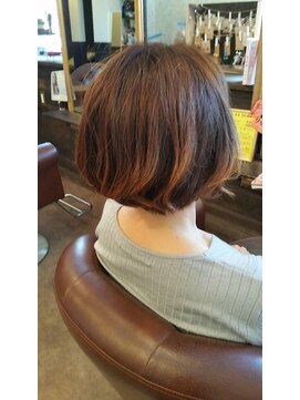 ラボーテ 南大分店(La Beaute') 【ナチュラル×ドライ仕上げ】ブローレスお手軽ボブスタイル