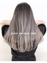 ヘアースタジオ ゼン(hair studio Zen) 外国人風ハイライトデザインMIX