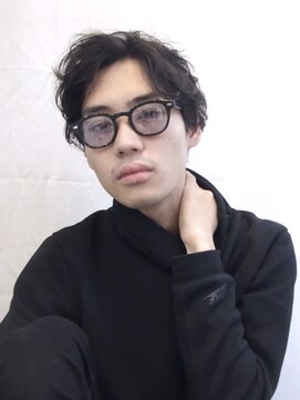 ニコフクオカヘアーメイク(NIKO Fukuoka Hair Make) 「NIKO」アップバングパーマ