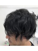 癖っ毛風スパイラルパーマ
