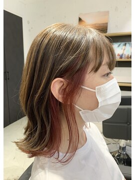 エイト 藤沢店(EIGHT fujisawa) EIGHT fujisawa 藤沢店　柳原秀　インナーカラー［藤沢］