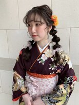 ヘアメイク マリア 福岡天神西通り(hair make MARIA) 成人式や卒業式におすすめ！和装ヘアアレンジ08