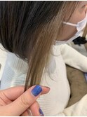 【白鳥未来】イヤリングカラーベージュ