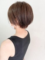 キャンバス バイ ネオリーブ 横浜西口(Canvas by neo.)&nbsp;大人可愛い小顔丸みショートボブ　20代30代40代