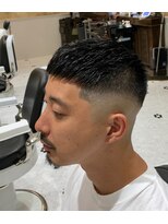 ルドローブラントオオサカ(LUDLOW BLUNT Osaka)&nbsp;【LUDLOW BLUNT】クロップヘア ミドルフェード