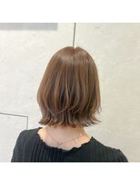 ロンドプランタン 恵比寿(Lond Printemps)&nbsp;大人かわいい外はねくびれ切りっぱなしボブ