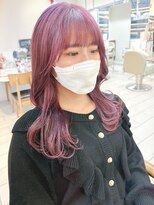 テトラ バイ ネオリーブ 横浜西口店(tetra by neolive)&nbsp;レイヤー×ラベンダーピンク＊*