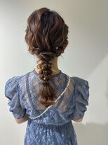 ヘアセット シャンプーアンドスパ専門店 ウルー(Uruu) 【編みおろし】天神/天神駅/ヘアセット/早朝