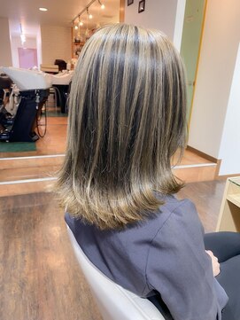 イソラブル(ISOLA-blu) アンブレラカラーボブ10代20代30代