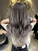 ロンド レア 天神大名店(Lond Le’a) ダブルカラーベージュカラーケアブリーチカラーバレイヤージュ