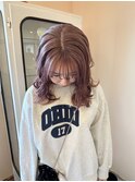 ブリーチ1回でできる透明感ラベンダー