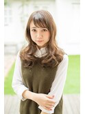 イメチェン/似合わせカット/フルバング/レッドブラウン/幡ヶ谷