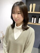 ラミエバイメルト 下北沢(lamie by melt)&nbsp;花田/切りっぱなしボブ/美髪/エアリーロング/前髪縮毛/ボブ
