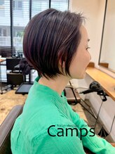 ヘアデザインアトリエ キャンプス(hair design atelier Camps) ミディアムショート