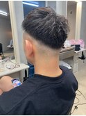 斜めバング/グレージュカラー/デザインカラー/シルキーベージュ