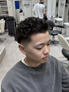 ドットトウキョウ 横浜店(dot.tokyo) 【菊地瞬平】宮城リョータ風パーマ(横浜/メンズパーマ)