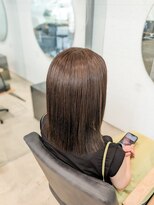 ビーヒアナウ N゜03 金沢駅西店(BE HERE NOW) 髪質改善カラー/髪質改善トリートメント/オリーブグレージュ *