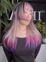 イエナ 渋谷(IENA)&nbsp;ピンクスピネル　ディープアメジスト　デザインカラー