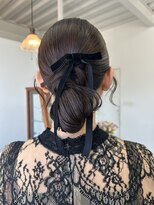 フィル(fil)&nbsp;シニヨンアレンジ/結婚式アレンジ