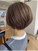 ふんわり丸みショート