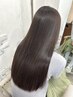 カット＋髪質改善ストレート＋ケアTR￥18000