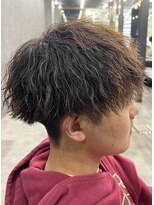 ライズ 渋谷店(RISE) 束感メンズショートマッシュ波巻きツイストスパイラルパーマ