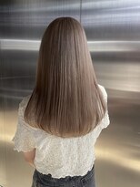 ペレ 栄店(PELE) ホワイトグレージュ/デジタルパーマ/チェリーブラウン/栄