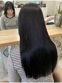 《Utoo e's鎌倉》黒髪ロング×髪質改善カシミヤトリートメント