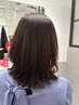 前髪カット＋リタッチカラー＋クイックスパ ￥9,500