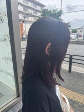 フランヘア 箱崎店(Flan hair) ピンクラベンダー