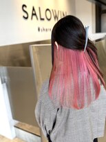 サロウィン 池袋(SALOWIN)&nbsp;インナーピンクカラー