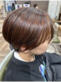 前下がりショートボブ