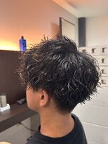 エクファ ヘア リゾート 大津 瀬田店(ex-fa hair resort)&nbsp;サーフカール/スパイキーショート/ブルーブラック/大津/瀬田