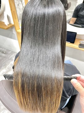 アムヘアー(A.M. hair) 【自分史上一番☆】髪質改善縮毛矯正
