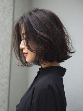 アンサンブル(ensemble) 前下がり切りっぱなしボブ