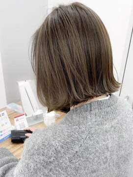 ヴェルダ 池袋店(verda) 【verda】ブリーチなしダブルカラー/オリーブベージュ