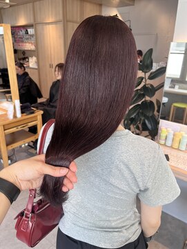 ゼストプラス(ZEST plus) ツヤ感重視の秋色ボルドーカラー♪【Luna】