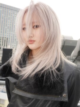 ブロック ジャポン(bloc japon) white blonde　ホワイトブロンド　ダブルカラー　ブリーチ